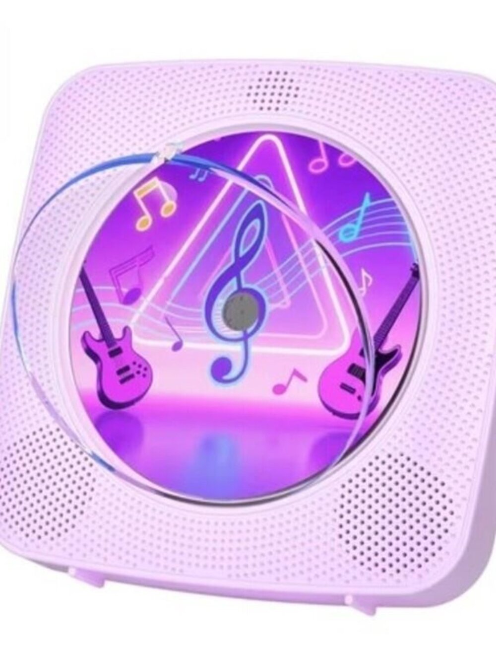 Ooosea CD Player Wall Mount Portable Bluetooth Rechargeable Desktop CD Players f